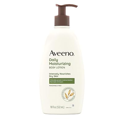 Aveeno; Loción Hidratante Diaria Body Moisture; 18 onzas líquidas