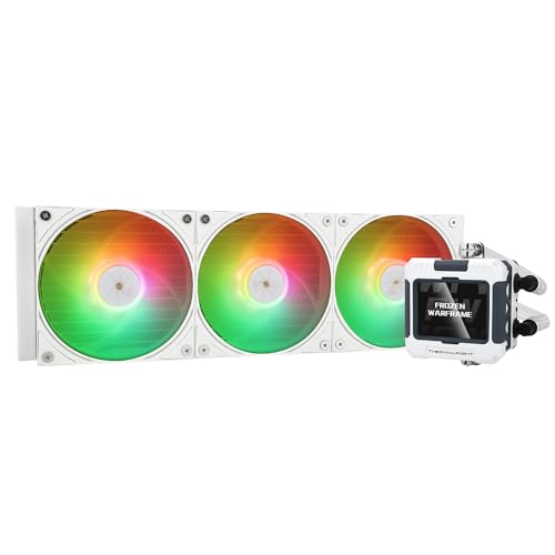 Refrigerador blanco de la CPU AIO de Thermalright FW360 ARGB, refrigerador de agua S de la especificación de la PC 360