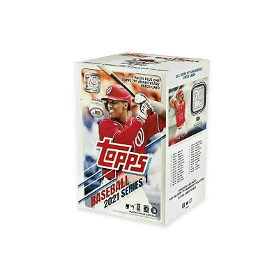 Topps 2021 Serie 1 Caja BLASTER de tarjetas coleccionables de béisbol con parche EXCLUSIVO [7 Pa