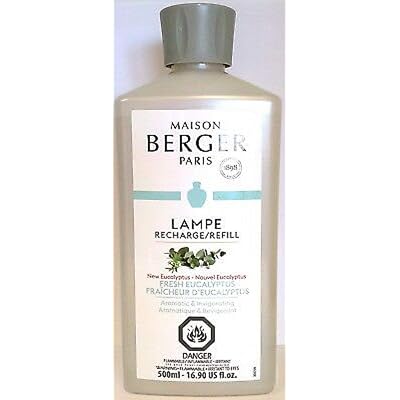 Maison Berger (Lampe Berger) Fragrance - Fresh Eucalyptus (A Aromatic & Invigora