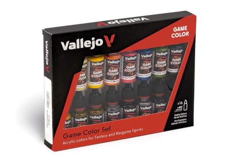 Vallejo - Game Color Introduction Set | Starter Set for Fantasy and Wargame Figu