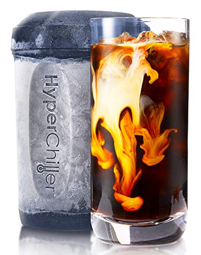 HyperChiller HC2BG# Patented Iced Beverage Cooler, 12.5 Oz, Cobalt