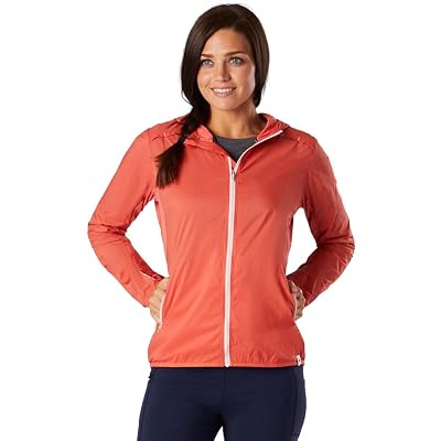 Smartwool Merino Sport Ultra Light Hoodie - Women's Sunset Coral, M