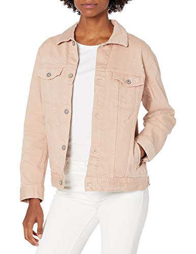 AG Adriano Goldschmied womens The Nancy Denim Jacket, Years Weathered Rosy Rouge