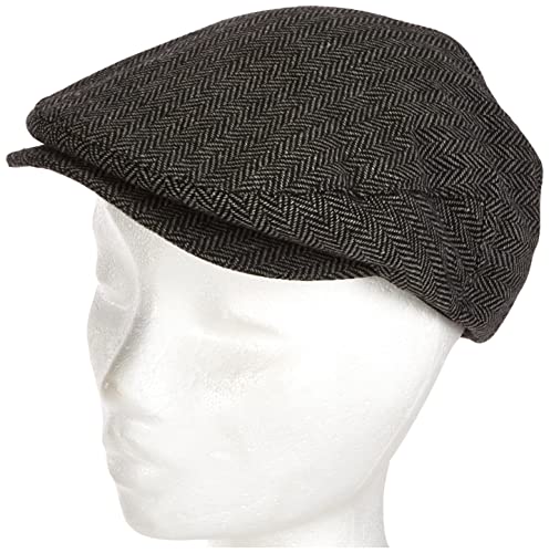 Brixton Hooligan Snap Cap Grey/Black MD (7 1/4)