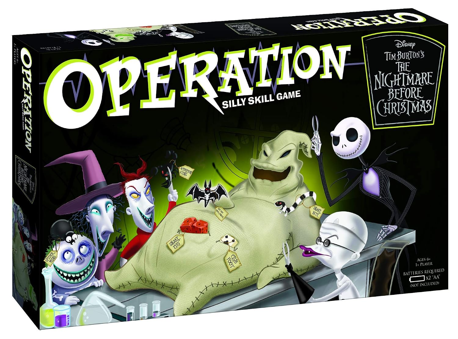 Operation: Disney The Nightmare Before Christmas Board Game | Collectible Operat