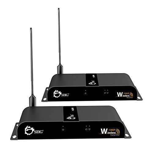 SIIG 1080P Wireless HDMI Extender Kit with IR Remote Control - 165 Feet (50m) HD