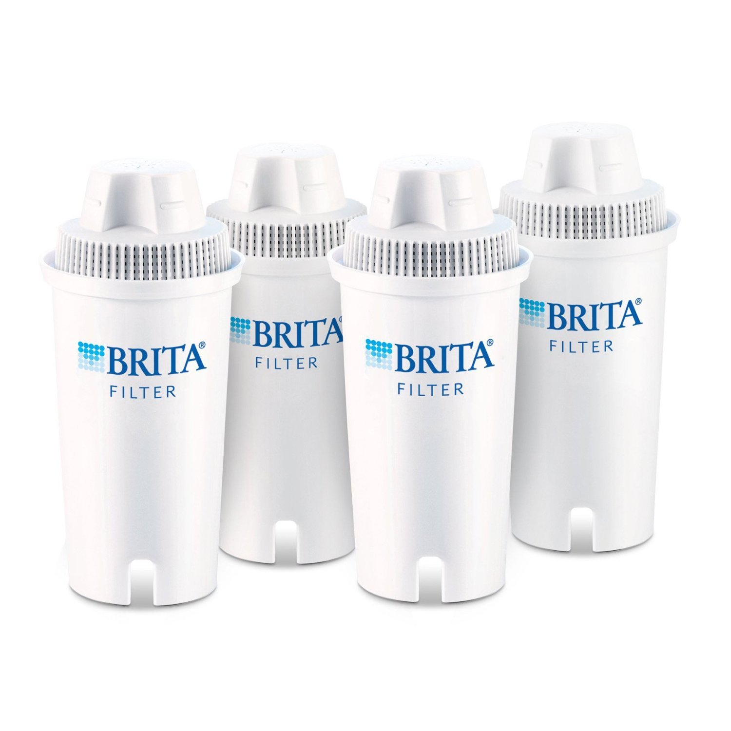 Brita Water Filter Pitcher Replacement Filters - 4 Pack