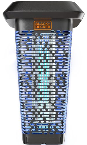 BLACK+DECKER Bug Zapper & Fly Trap-Mosquito Repellent- Gnat Killer Indoor & Outd