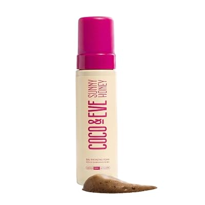 Coco & Eve Sunny Honey Bronzing Self Tanner Mousse - Dark, 6.7 fl oz