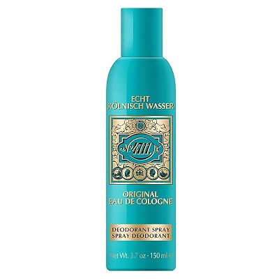 Muelhens 4711 Deodorant Spray for Unisex, 3.4 Ounce