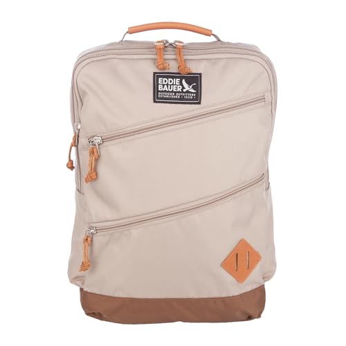 Eddie Bauer 25L Bygone Backpack with 15" Laptop Sleeve, Everyday Backpack | Work