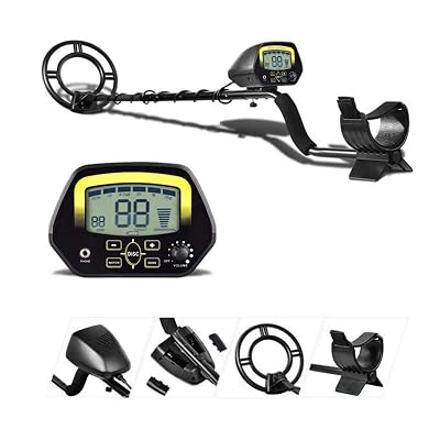 UOBEKETO Portable Underground Metal Detector for Kids and Adults - LCD High Sens