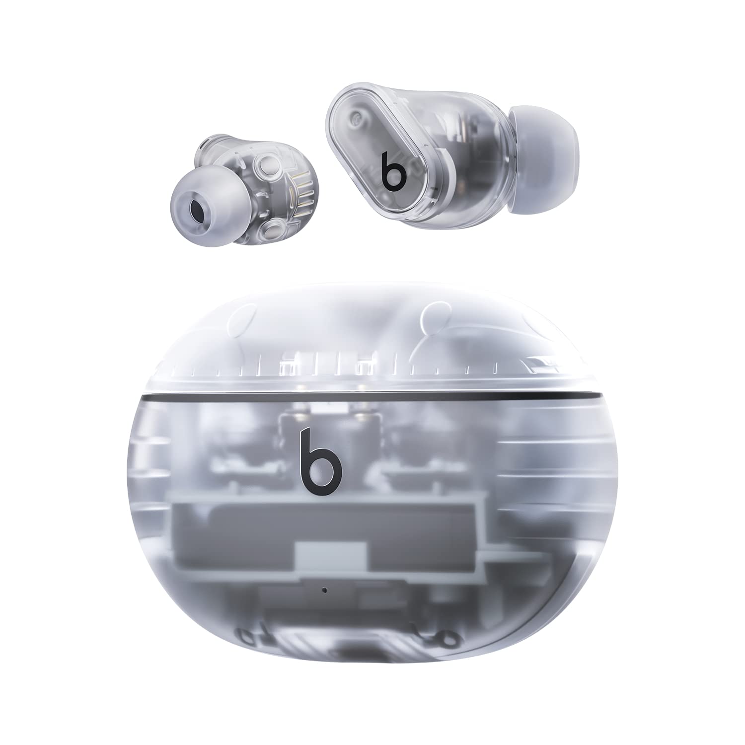 Beats Studio Buds + True Wireless Noise Cancelling Earbuds - Transparent (Renewe