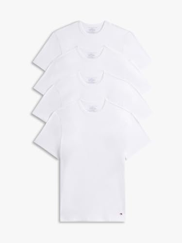 Tommy Hilfiger Men's Cotton Classic 4-Pack Undershirts
