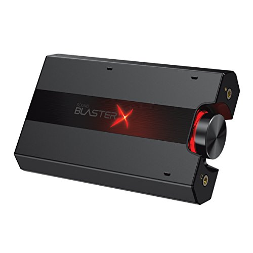 Creative Sound BlasterX G5 Alta calidad de sonido Juegos portátiles Audio USB Alta resolución
