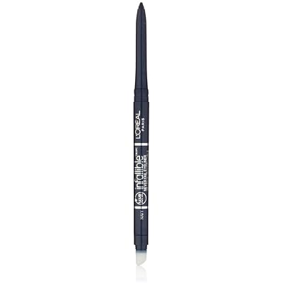 L'Oreal Infalible Never Fail Delineador de ojos, azul marino [541], 0.008 oz (Paquete de 3)