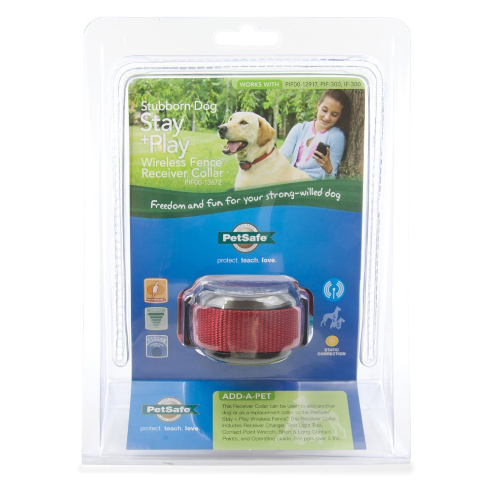 PetSafe Rad Recvr Clr Stubborn Dog para sistema de cerca inalámbrico