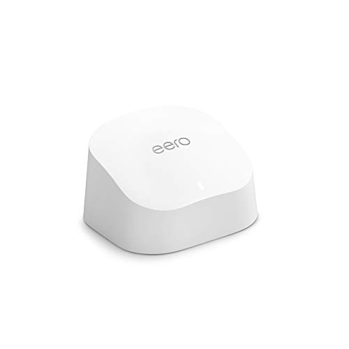 Amazon eero 6 mesh wifi add-on extender - Add up to 1,500 sq. ft. of Wi-Fi 6 cov