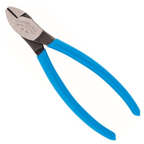 Channellock Diagonal Cutting Pliers 336 - Knife & Anvil Edge, High Carbon Steel,