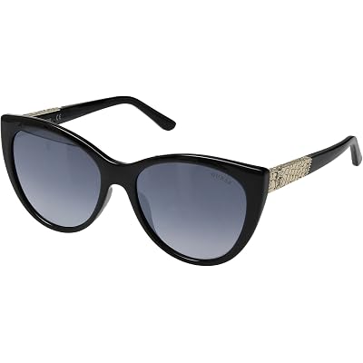GUESS GF6069 Shiny Black/Gradient Smoke One Size