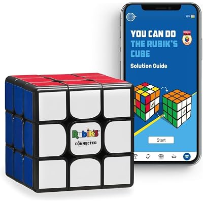 The Original Rubik's Connected 3x3 Smart Bluetooth App-Enabled Rubiks Cube