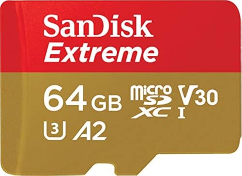 Sandisk Extreme MicroSD 64gb V30 A2 U3 4K