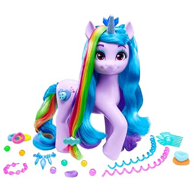 My Little Pony: Cuéntale tu historia Estilos de arco iris Izzy Moonbow Unicornio Juguetes