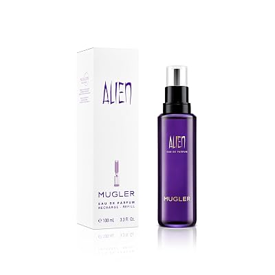 Mugler Alien Eau de Parfum - Floral Woody Womens Perfume, 3.3 Fl Oz Refill