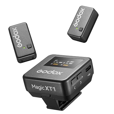 Sistema de micrófono inalámbrico Godox Magic XT1 de 2,4 GHz con adaptador tipo C