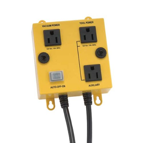 Mr.baby iVac Interruptor automático de recolección de polvo amarillo - Actuador de botón - 1-