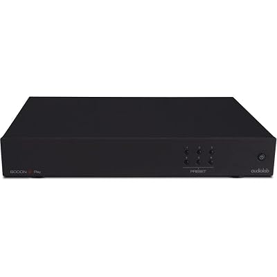Audiolab 6000NBK Play Reproductor de streaming inalámbrico de alta resolución (negro)