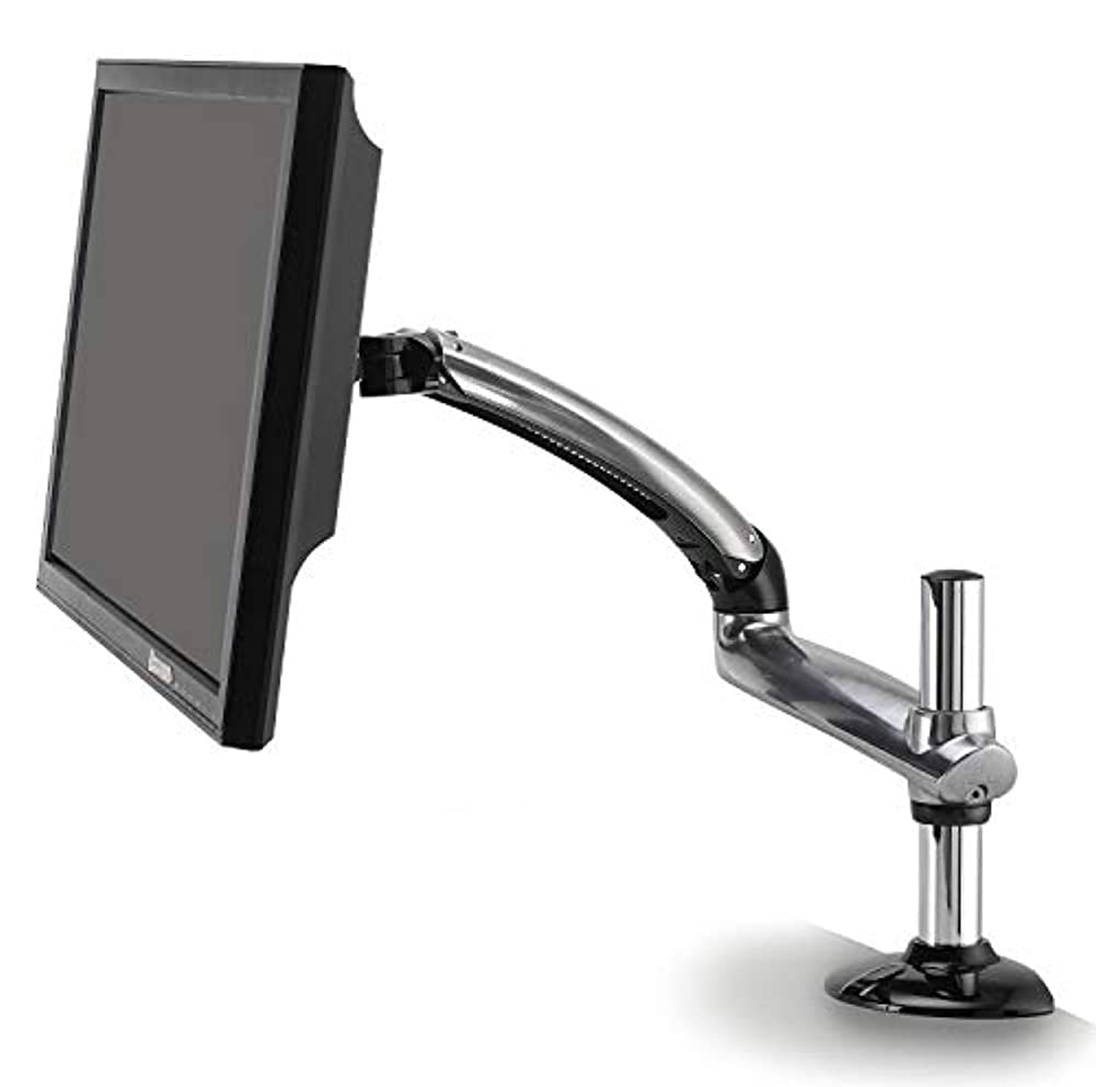 Ergotech Single Freedom Arm, incluye brazo articulado de aluminio simple, 8.4-17.8