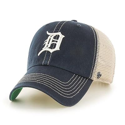 Gorra de béisbol Snapback Trucker Clean Up '47 Detroit Tigers Trawler Clean Up - Azul marino, On