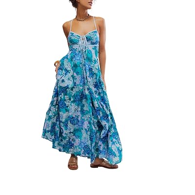 Free People Dream Weaver Maxi Aqua Combo SM (mujeres 4-6)