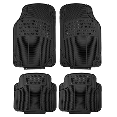 Tapetes para automóviles de FH Group: caucho resistente, juego completo de ajuste universal, Clim