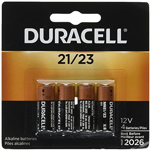 Duracell - Batería alcalina especial 21/23 12 V - Batería de larga duración - 4 unidades