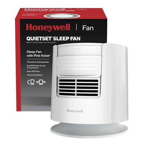 Máquina de ruido con ventilador personal para dormir Honeywell QuietSet con ruido rosa