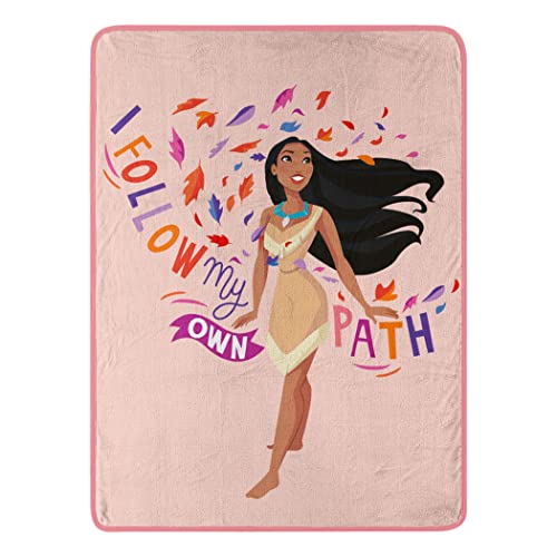 Disney Princess Pocahontas Blanket Follow Your Path Silk Touch Throw 46" x 60"