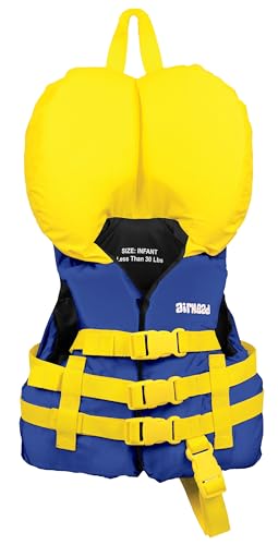 Chaleco salvavidas multiuso Airhead Infant General para bebés de menos de 30 libras, costa de EE. UU.