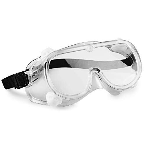 Hand2mind Gafas de seguridad transparentes de 6 pulgadas, cumple con los estándares de seguridad ANSI Z87.1 (paquete de
