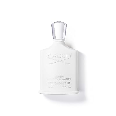 Creed Silver Mountain Water Colonia de lujo para hombres, fragancia cítrica y amaderada