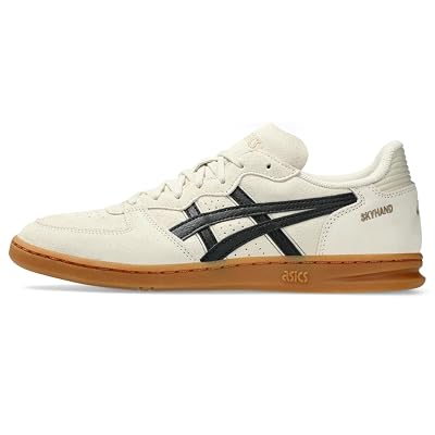 ASICS Zapatillas unisex Skyhand OG, avena/negro, 6 US mujeres/4.5 US hombres