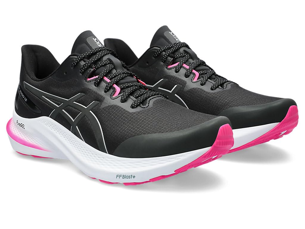 ASICS GT-2000 12, Zapatillas de Running para Hombre, 9, Negro/Gris Portador