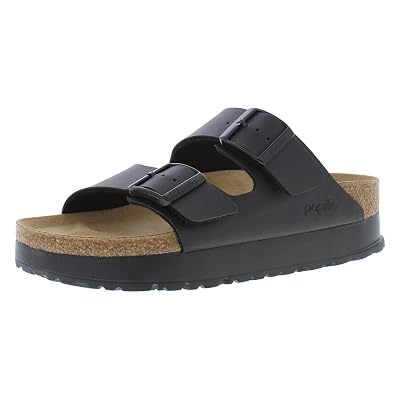 Sandalias con plataforma Arizona Flex para mujer en negro de Birkenstock