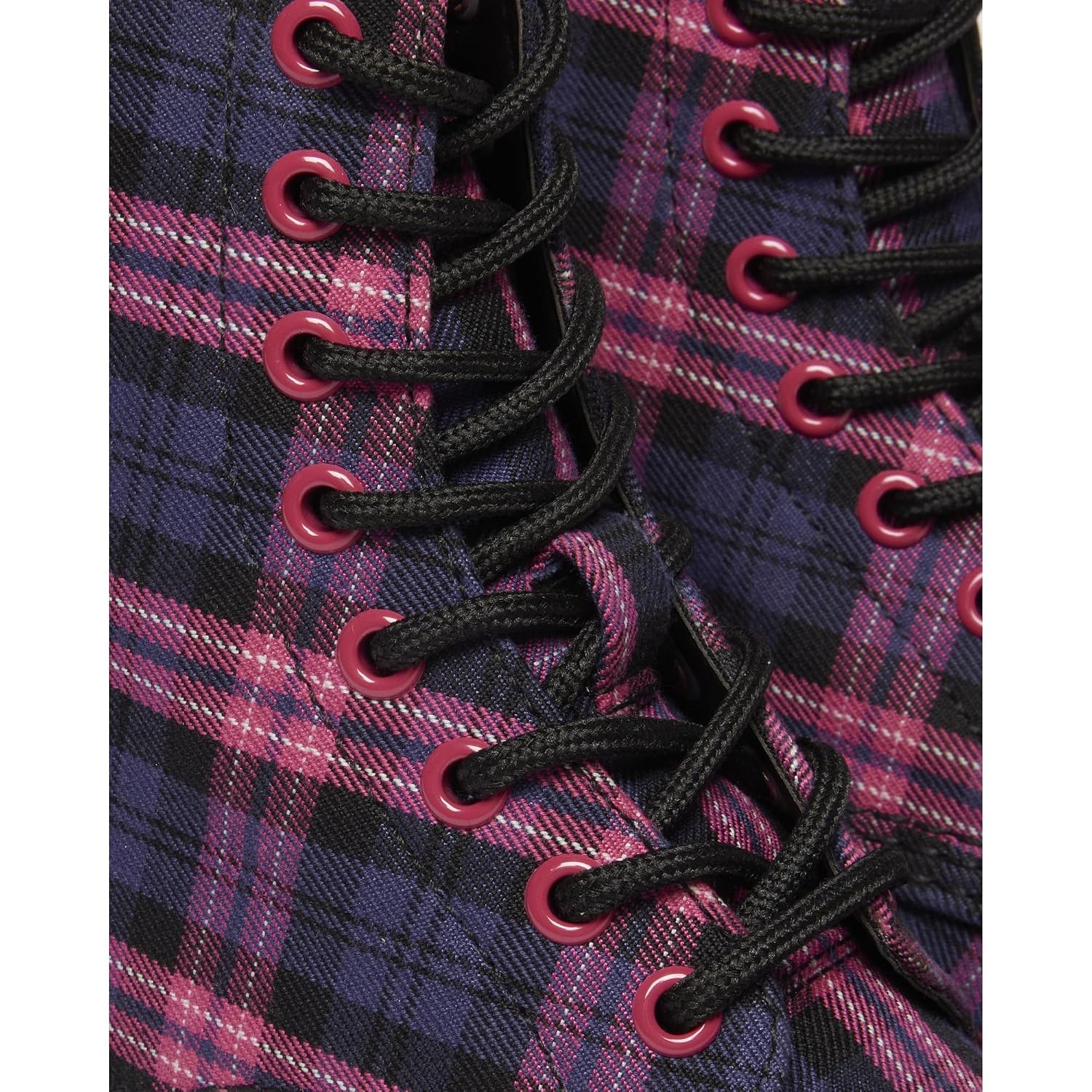 Dr. Martens 1460 Pink Multi Tartan 9 Medium para mujer