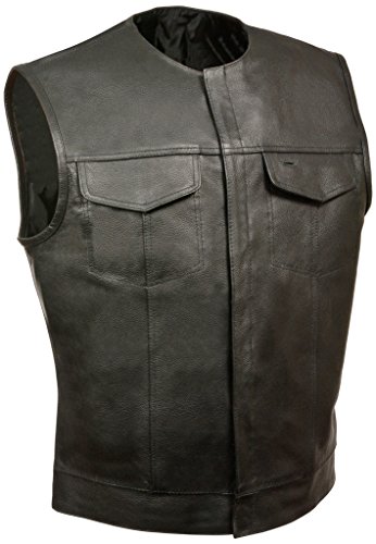 Milwaukee - Chaleco oculto sin cuello para hombre (negro, pequeño)