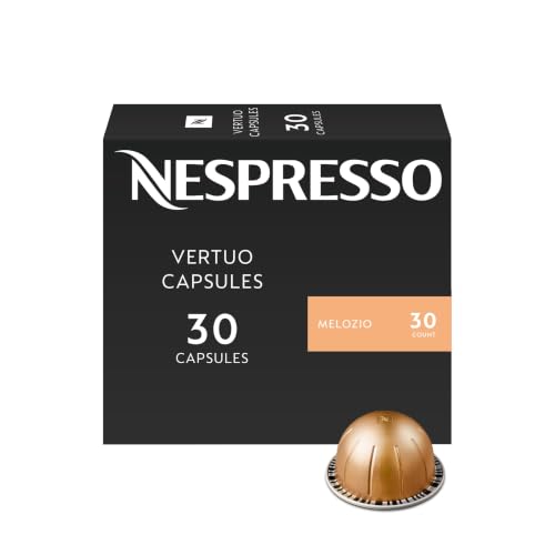 Nespresso Vertuo, Melozio, tostado medio, 30 cápsulas de café