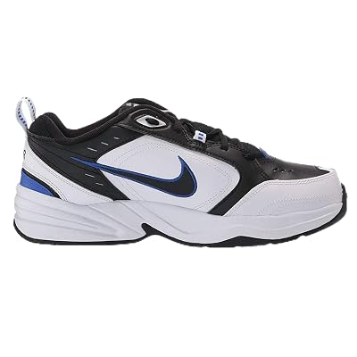 Nike Air Monarch IV 415445-002 Negro/Negro-Blanco Zapatillas de entrenamiento cruzado para hombre 9