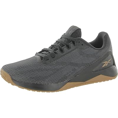 Reebok Nano X1 GRIT Zapatos deportivos y de entrenamiento para hombre, color negro, 9,5 mediano (D)